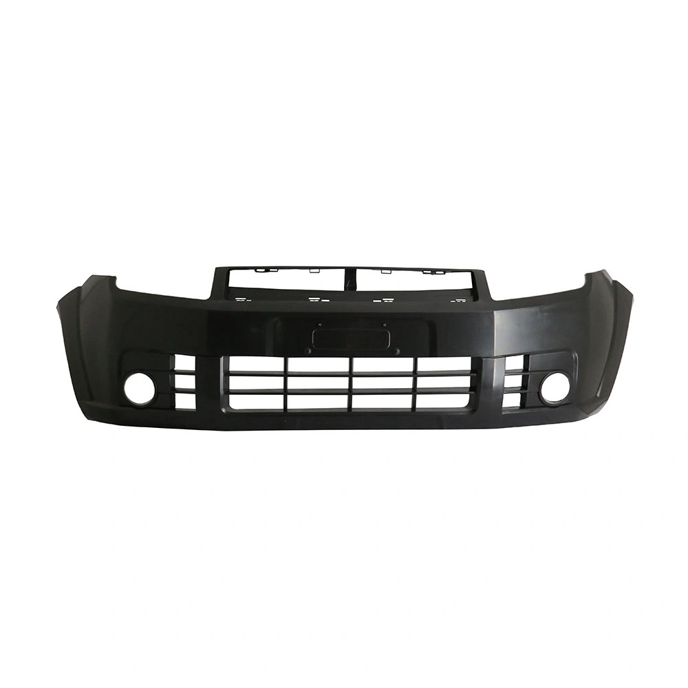 Para-choque Dianteiro FORD FIESTA Preto Liso com Furo - DTS 2580