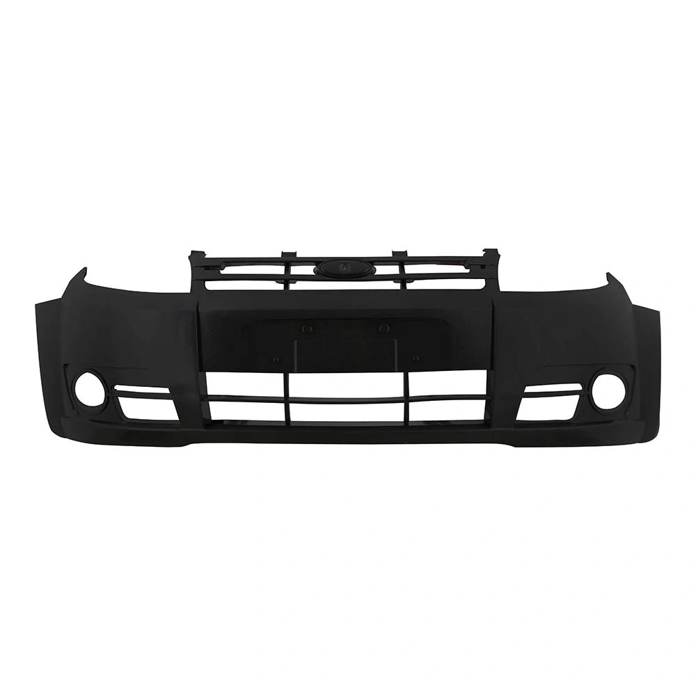 Para-choque Dianteiro FORD KA Preto Liso com Furo - DTS 2663