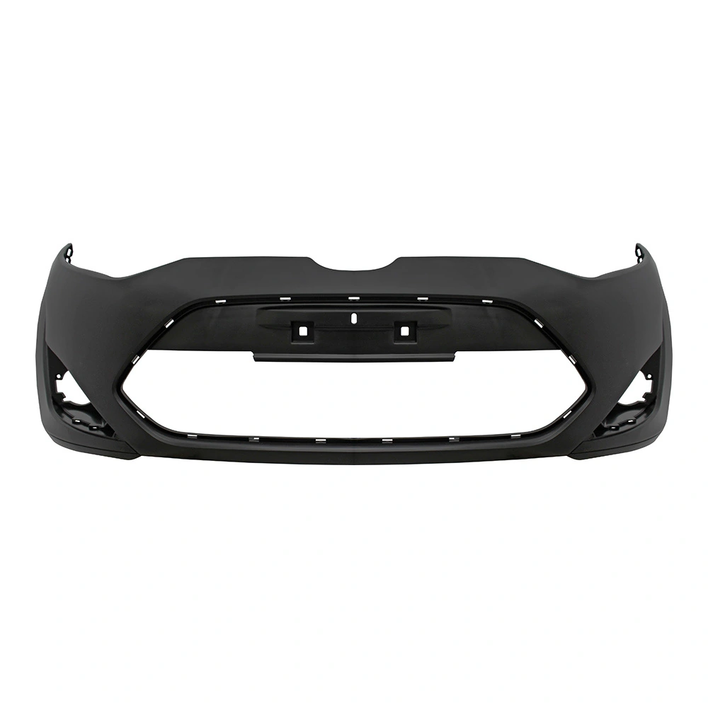 Para-choque Dianteiro FORD FIESTA Preto Liso com Furo - DTS 2575