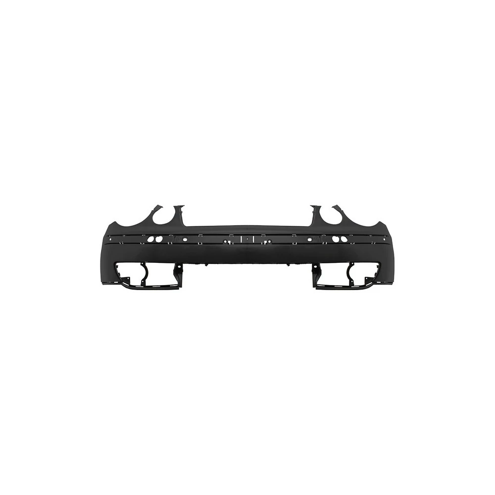 Para-choque Dianteiro VOLKSWAGEN POLO Preto com Furo - DTS 6122