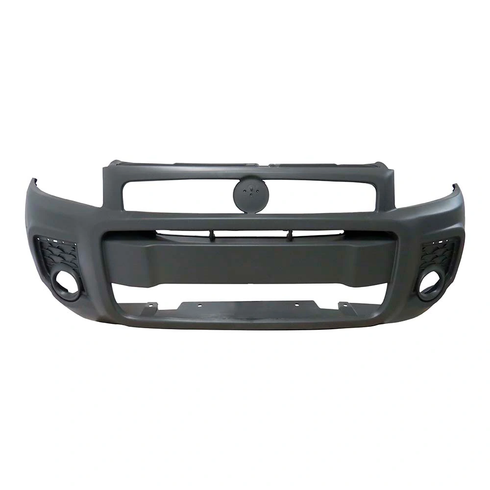 Para-choque Dianteiro FIAT STRADA Cinza Texturizado com Furo - DTS 3453