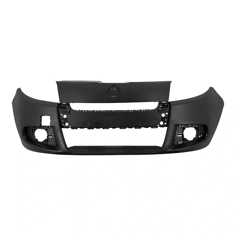 Para-choque Dianteiro RENAULT SANDERO Preto Liso com Furo - DTS 4104