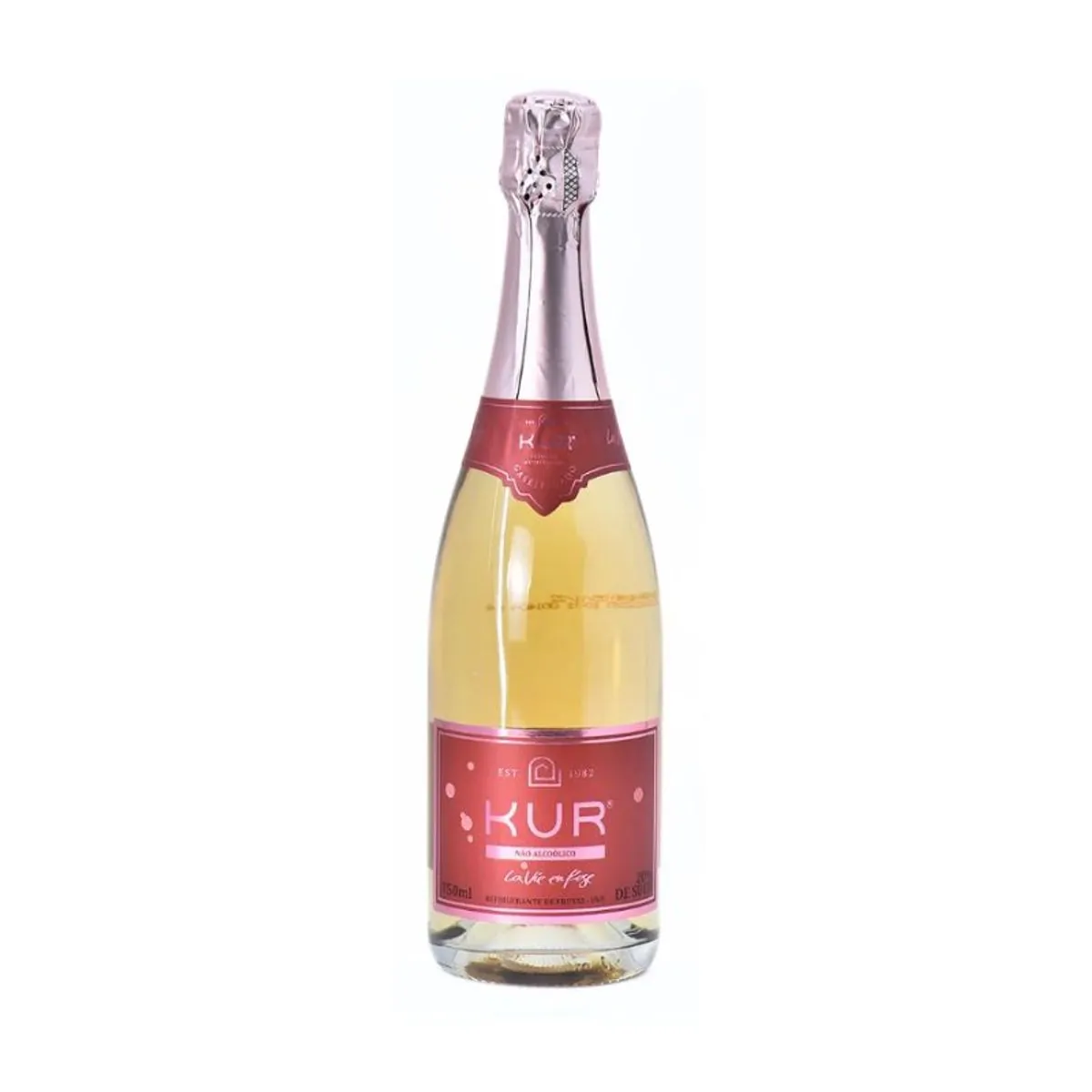 Espumante La Vie En Rose sem Álcool Kur My Home Spa 750ml