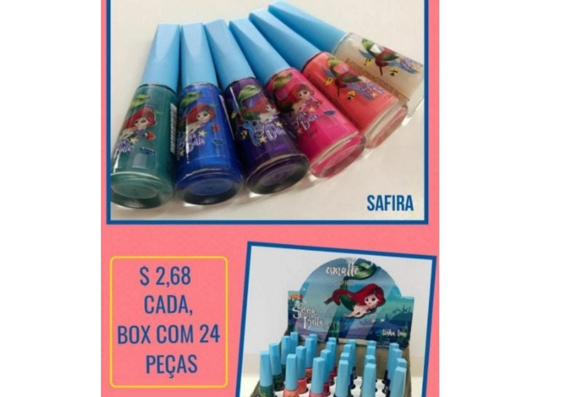 Esmalte Sereia Bella Linha Teen Safira 2769 R Rodrigo