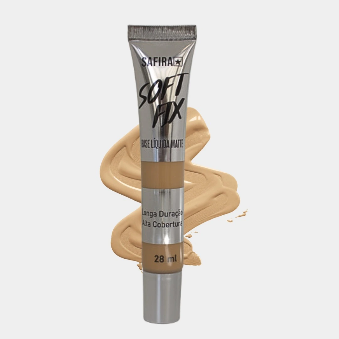 Base Liquida Safira Matte Soft Fix N°03 30ml