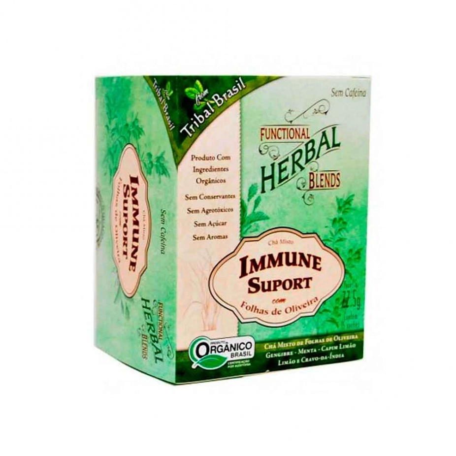 Chá Misto Orgânico Bancha e Limão Tribal 22,5g