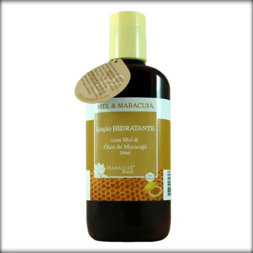 Locao Hidratante Mel E Maracuja 200ml Maracuja Brasil