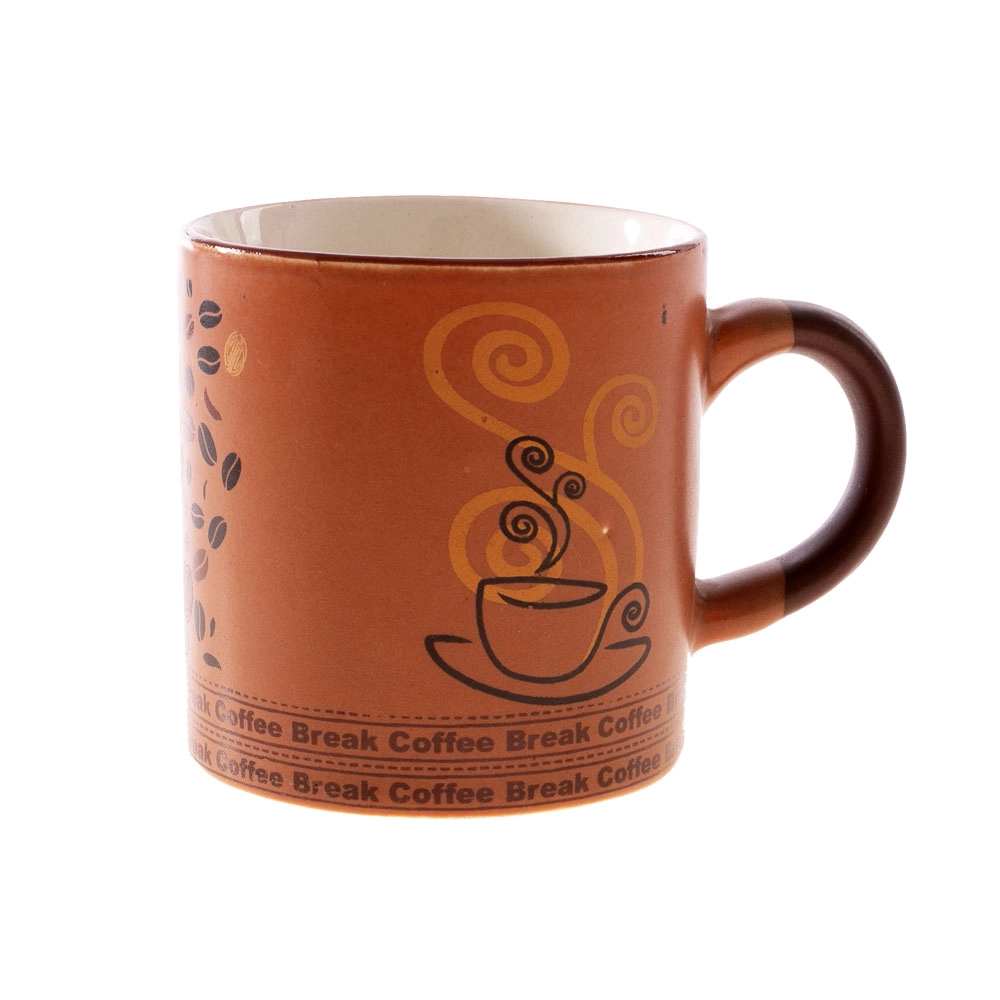 Caneca Yangzi Porcelana Dec Moinho 1unidade