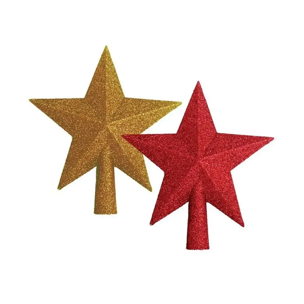 Enfeites Natal Ponteira Estrela Magizi 14cm