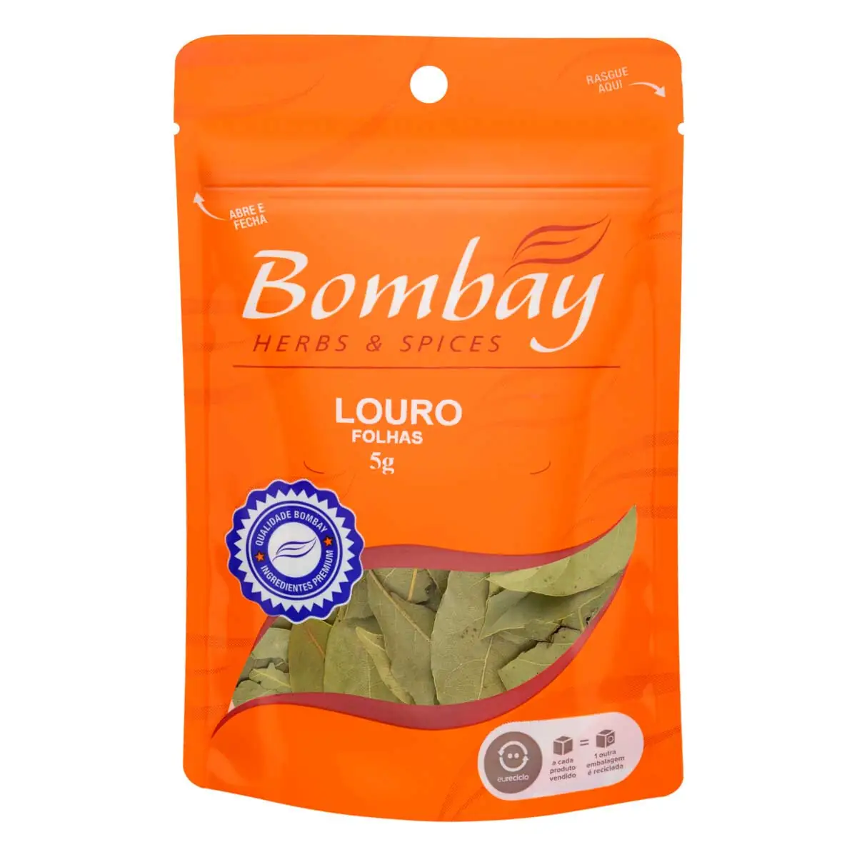 Folha de Louro Bombay Herbs & Spices 5g