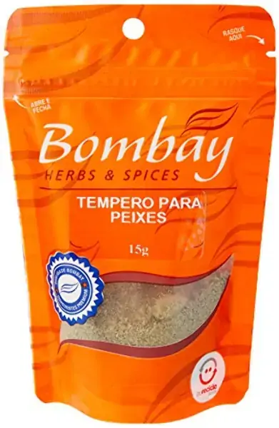 Tempero Para Peixe Bombay 15g