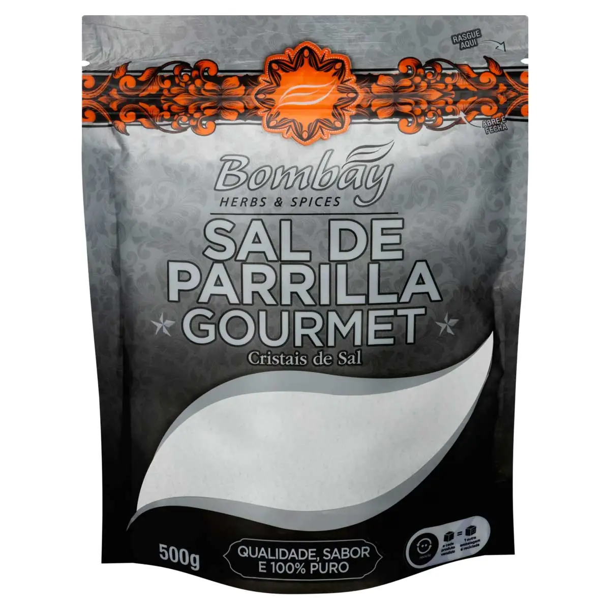 Sal de Parrilla Bombay Herbs & Spices Gourmet 500g