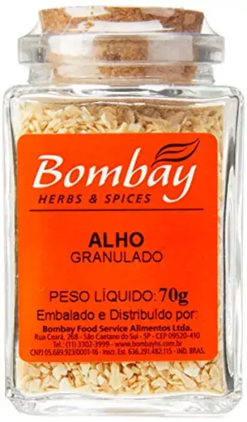 Alho Granulado Bombay Vd 70 Gr