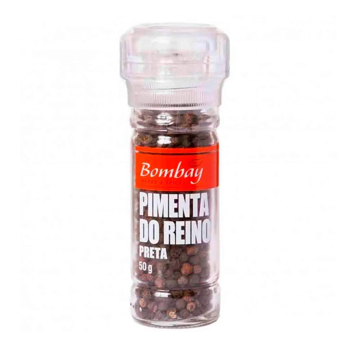 Tempero Pimenta do Reino com Moedor Bombay 50 gr