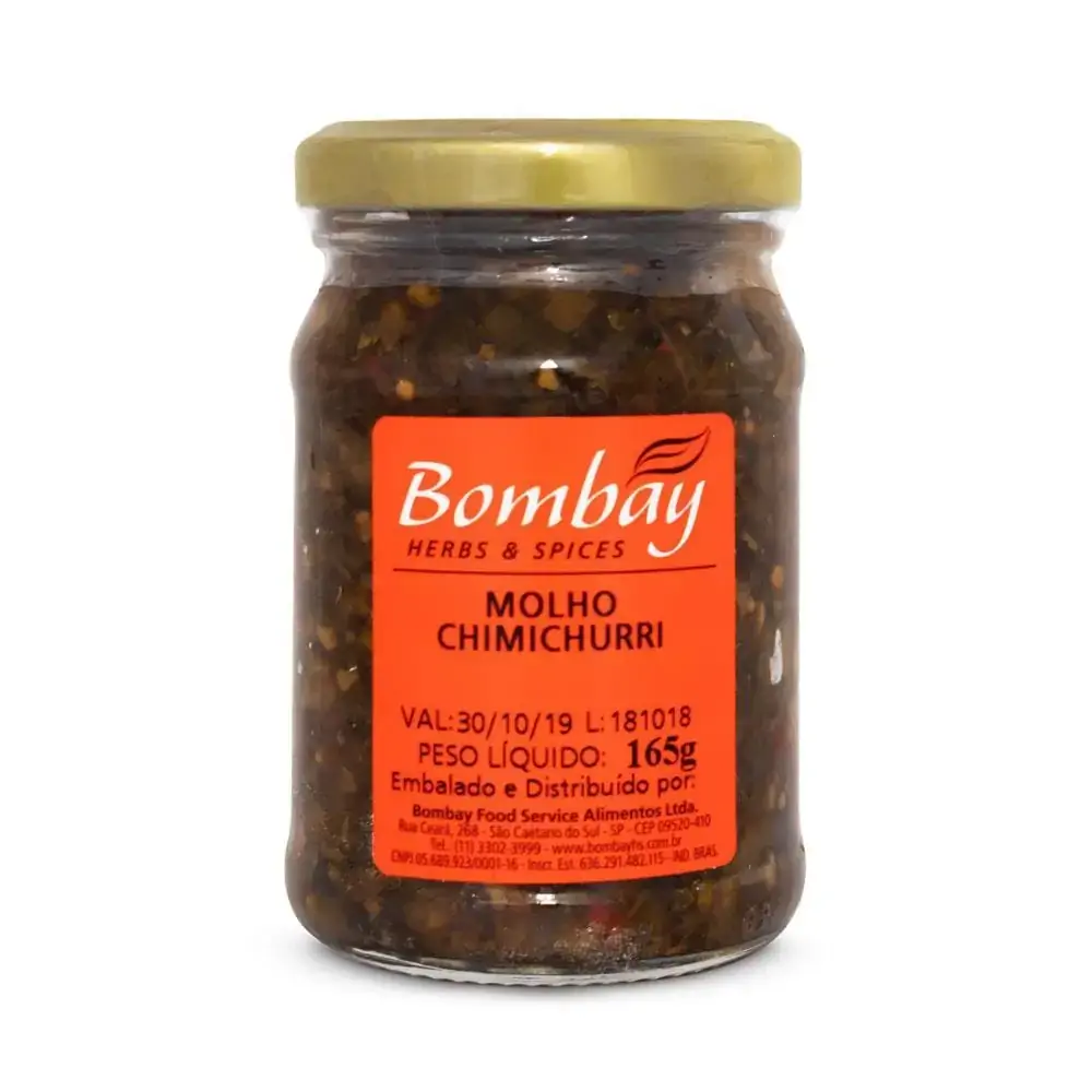Molho Chimichurri Bombay 165g