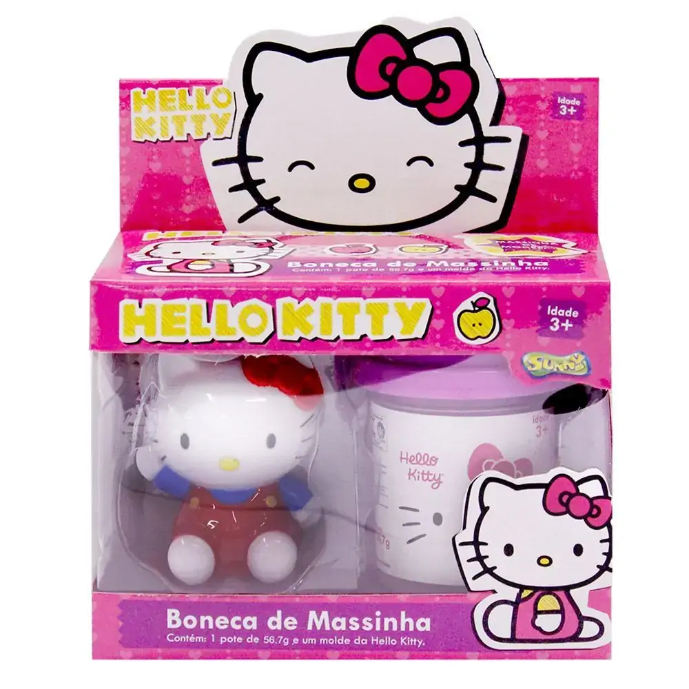 Brinquedo.sunny Hello Kitty Boneca De Massinha