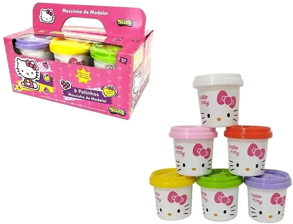 Sunny Boneca De Massinha Hello Kitty 1 Cor