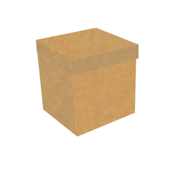 Caixa Acoplada Pp Kraft 11,5x11,5x12,5cm