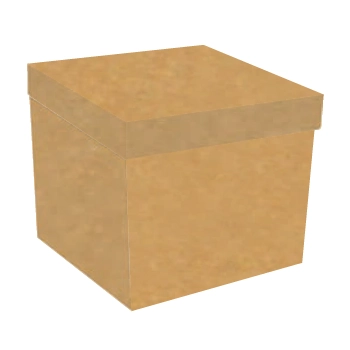 Caixa Presente Acoplada P 15cmx15cmx12,5cm Kraft