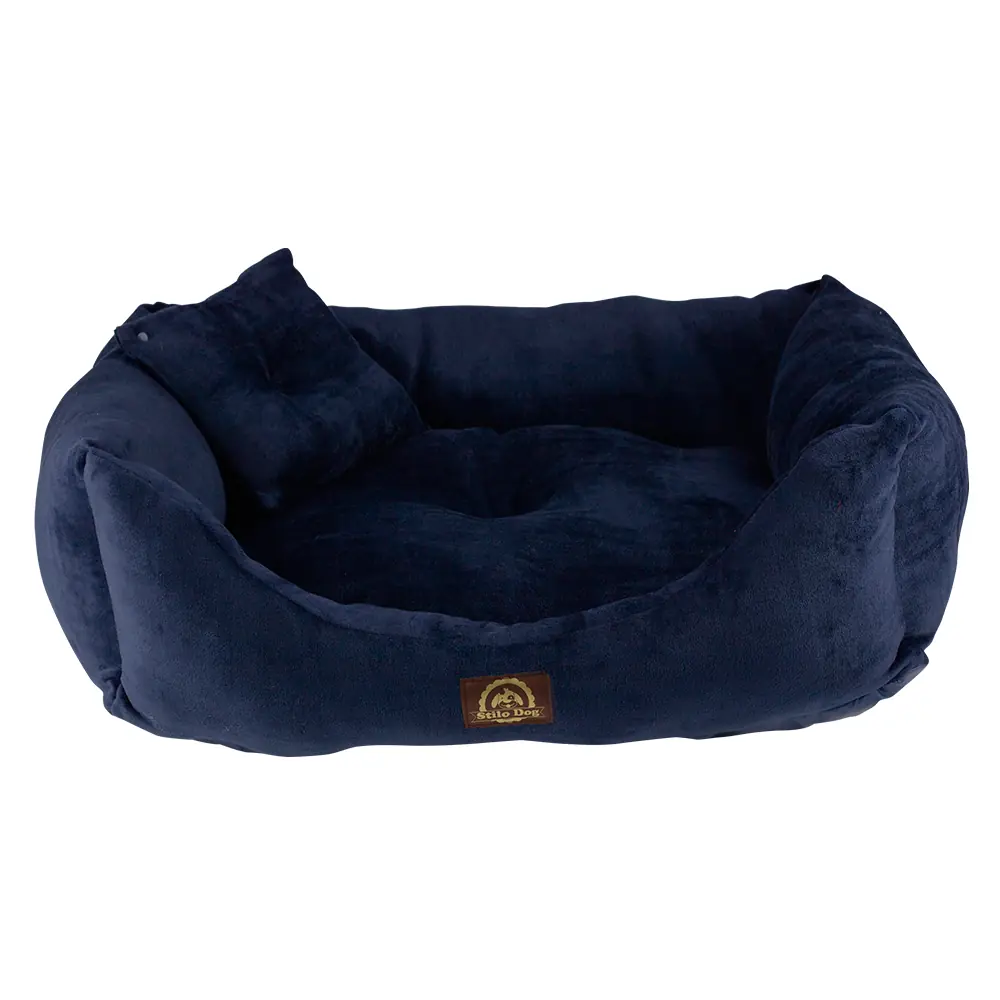 Cama Fascínio Plush Marinho P