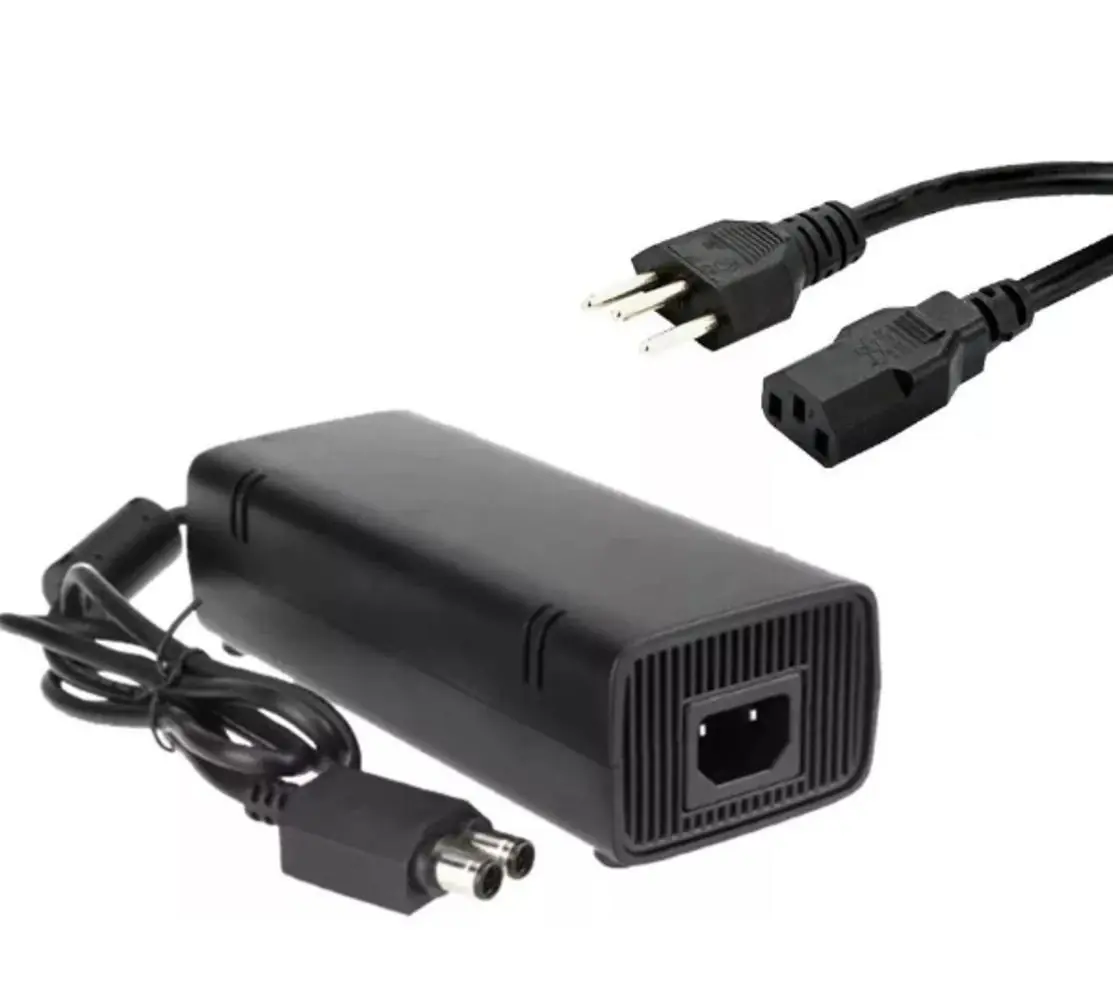 Fonte Energia 2 Pinos Compatível Xbox 360 Slim