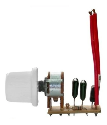 Dimmer Rotativo 200/400w Bivolt Invertido P/ Modulo Com Off