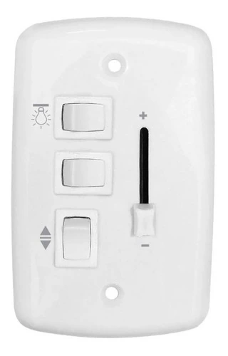 Controle Chave De Velocidade Deslizante Bivolt Com 2 Teclas