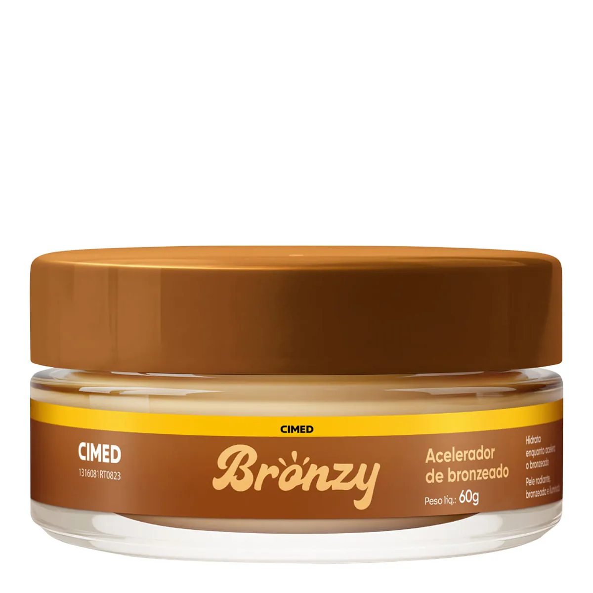 Acelerador De Bronzeado Com Fator De Proteção Solar 6 Cimed 60g