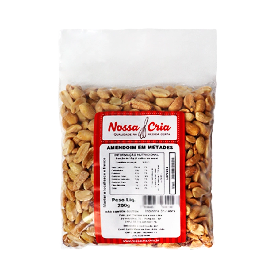 Amendoim Metade 200g Nossa Cria