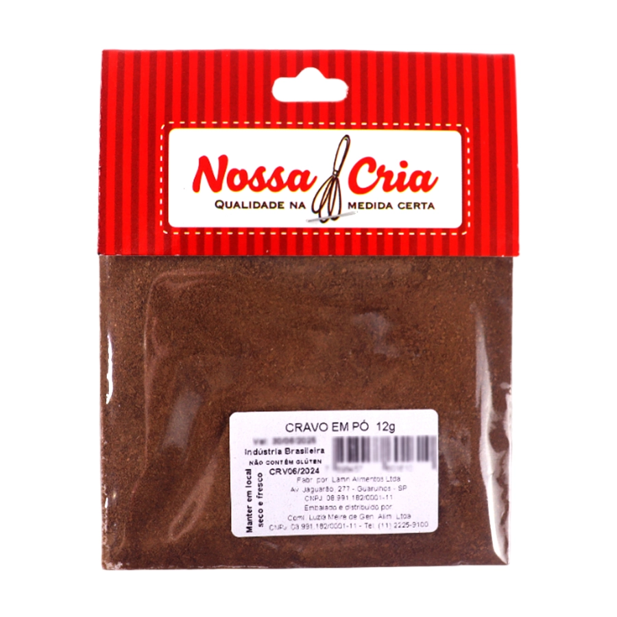 Cravo Em Po 12g Nossa Cria