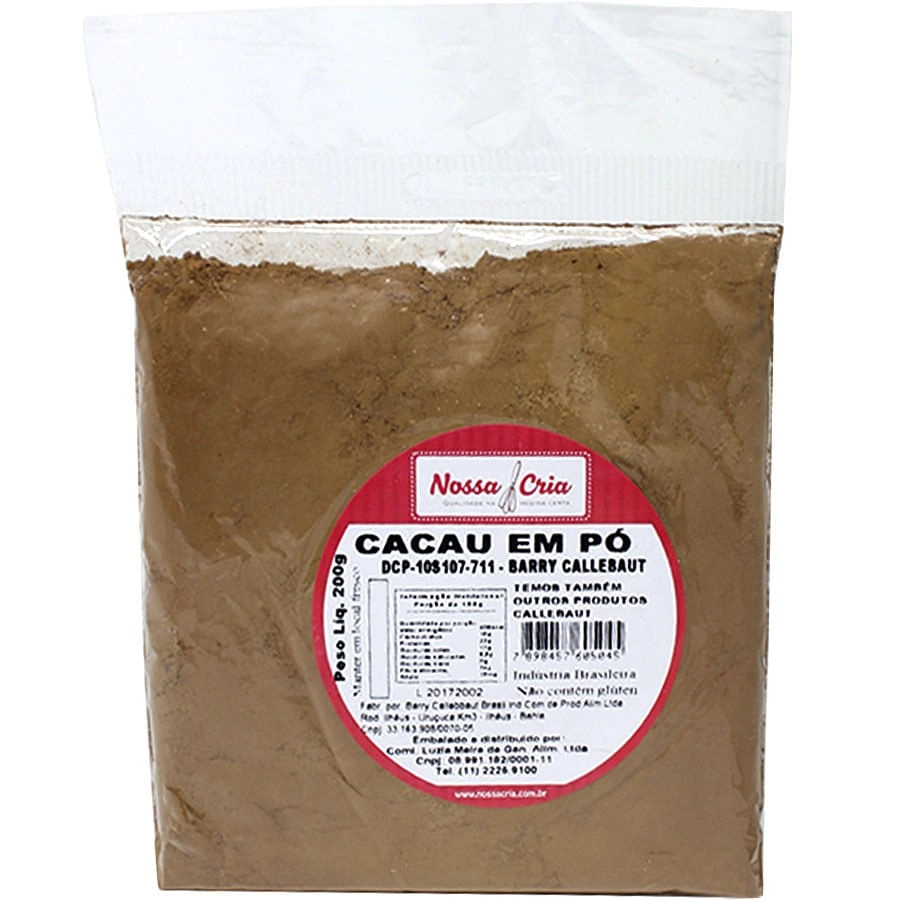 Cacau Em Po 200g Dcp10s107 711 Nossa Cria