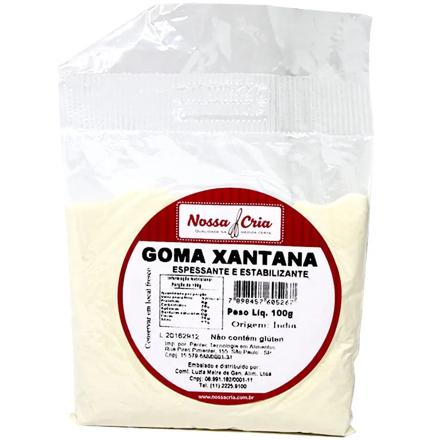 Goma Xantana 100g Nossa Cria