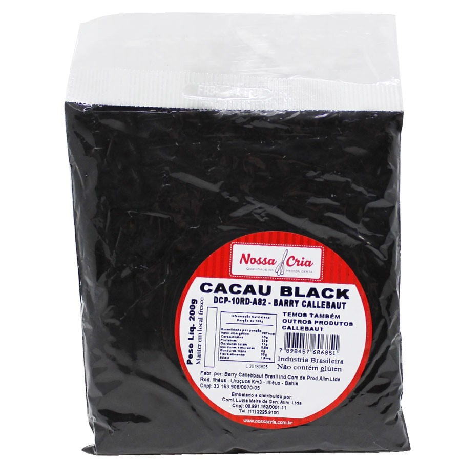 Cacau Black 200g Dcp 10rd A82 Nossa Cria