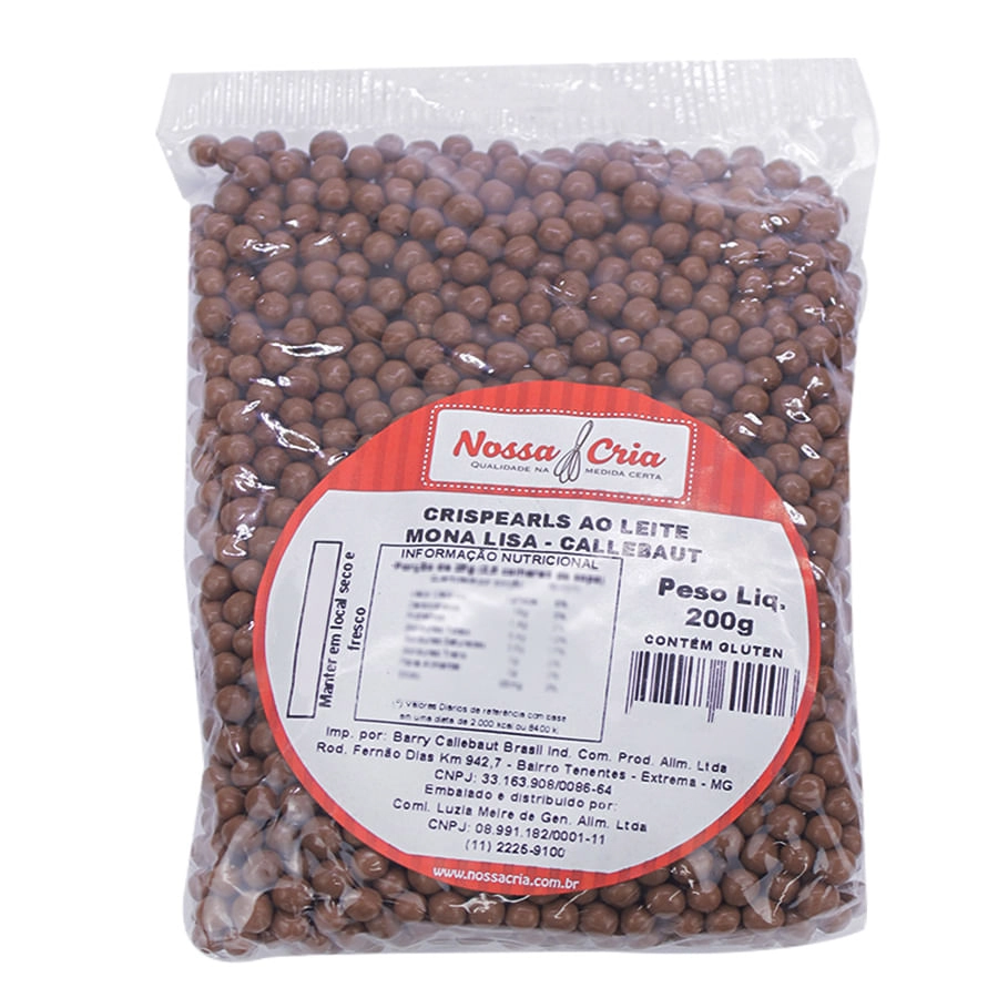 Choco Crisp Leite 200g Mona Lisa Proprio