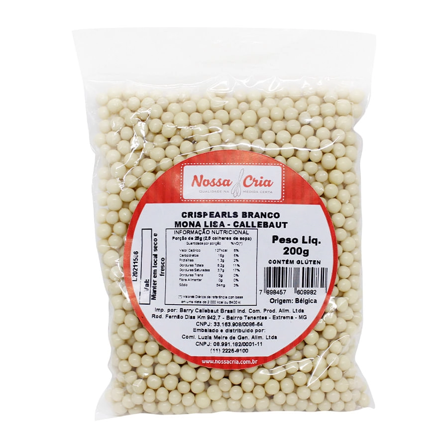 Choco Crisp Br 200g Mona Lisa Nossa Cria