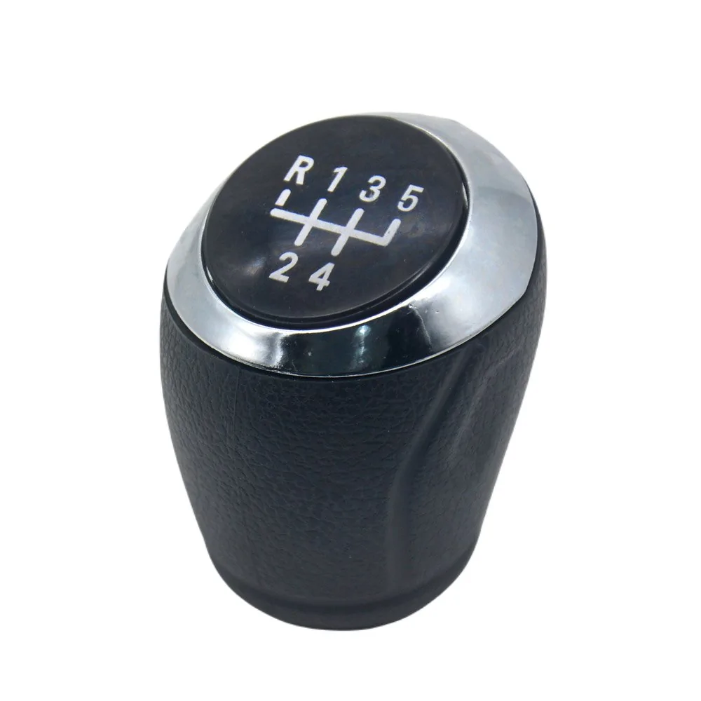 Bola de Câmbio Preta Aro Cromado Pressão - NAT 400530