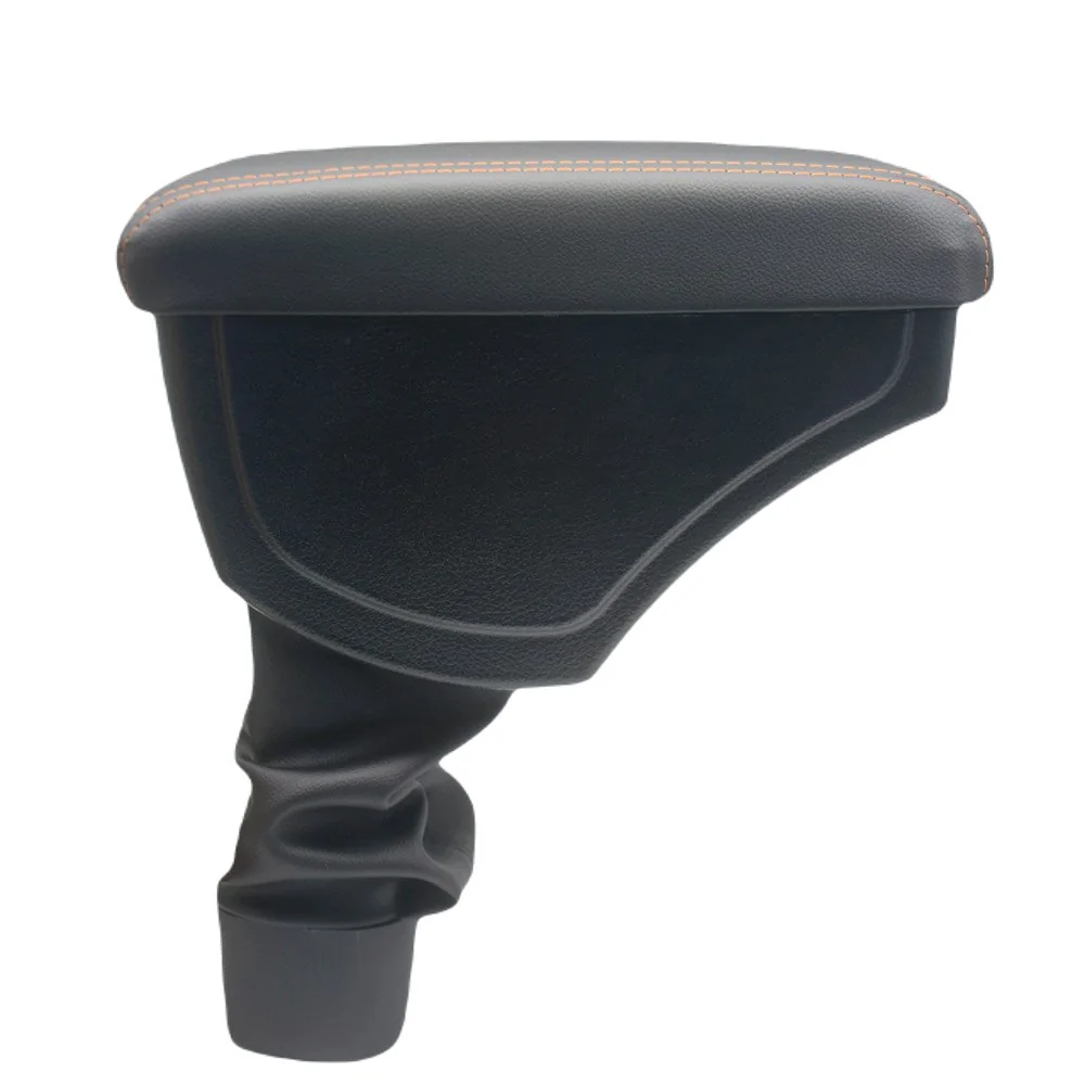 Apoio de Braço Dianteiro Central CHEVROLET - GM ONIX/PRISMA Preto e Laranja - NAT 400705
