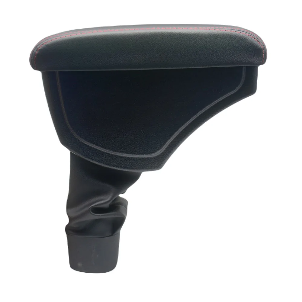 Apoio de Braço Dianteiro Central CHEVROLET - GM ONIX/PRISMA Preto e Vermelho - NAT 400707