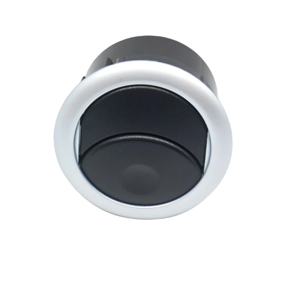 Difusor de Ar Preto Aro Prata - NAT 600661