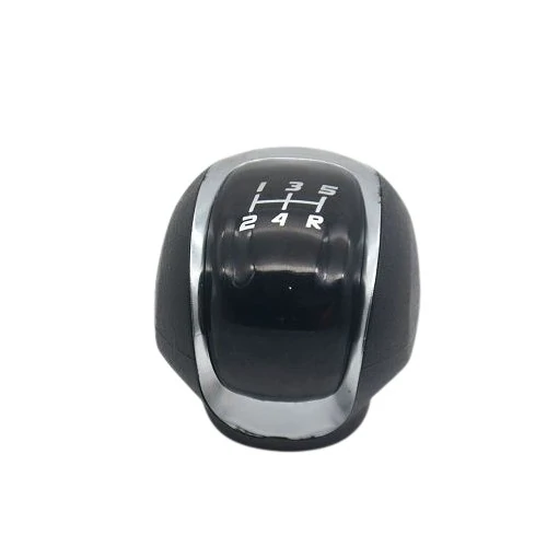 Bola de Câmbio FIAT ARGO/CRONOS Preto com Aro Cromado - NAT 200543