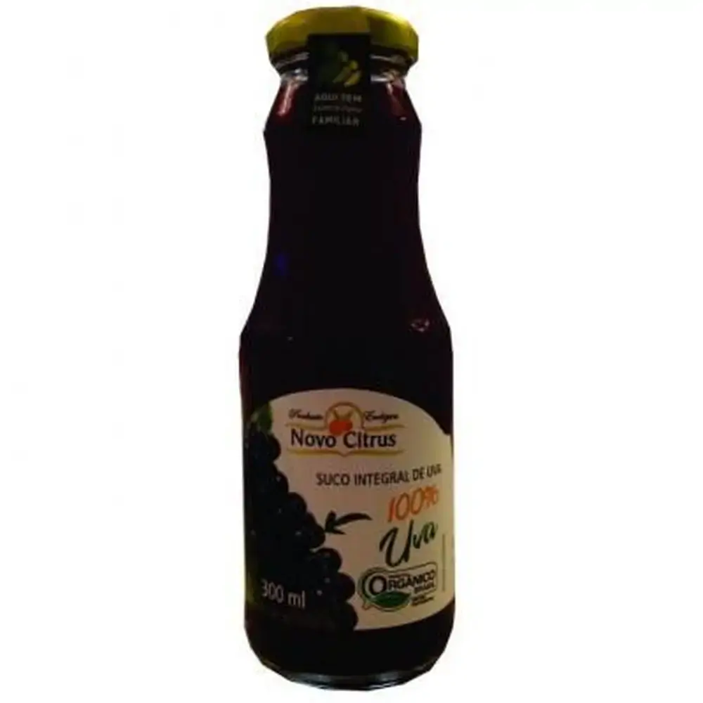 Suco Integral Uva 300ml Novo Citrus