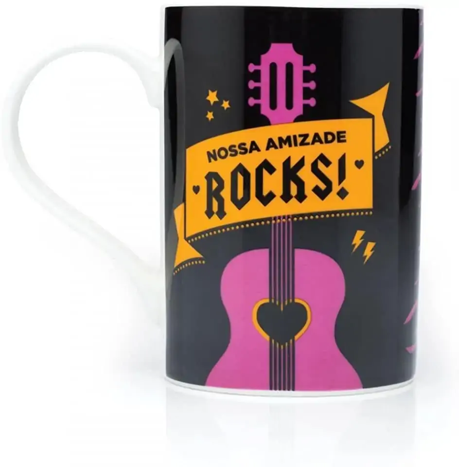 Caneca Ludi Amizade Rocks