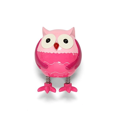Cofre Ludi Coruja C/pernas Rosa