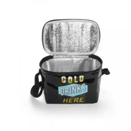 Cooler Ludi Drinks Gelados Pequeno Preto
