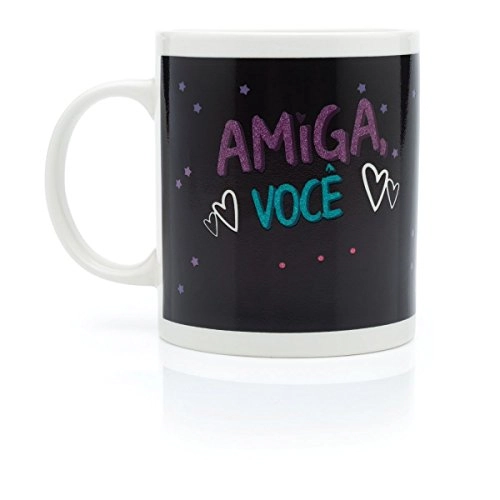 Caneca Termossenssivel Amiga Voce Arrasa Lica0137urs