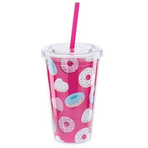 Copo C/canudo Ludi Donut