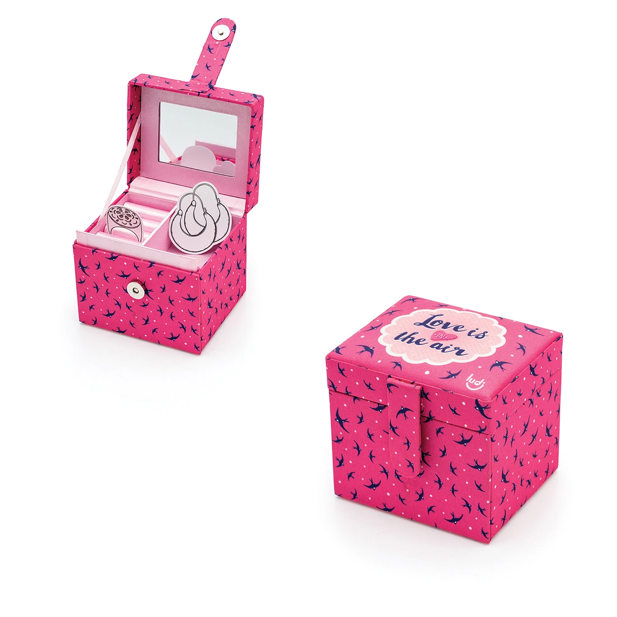 Porta Bijoux Ludi Passaros Amor
