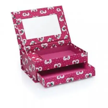 Porta Bijoux Ludi Rosa E Coracao P