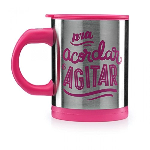 Caneca Mixer Acordar E Agitar Ludi
