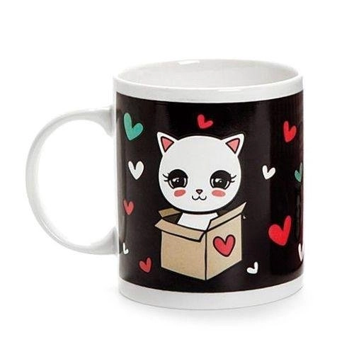 Caneca Termossensivel Cat Love Li0229 .